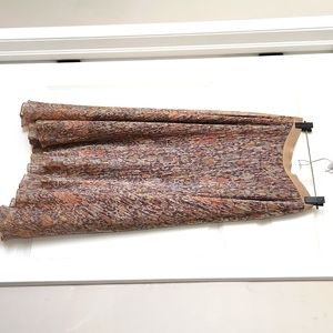 Maeve Sparkly Floral Skirt